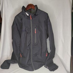 Black XL Helly Hansen Men's Men's Crew Midlayer Sailing Jacket